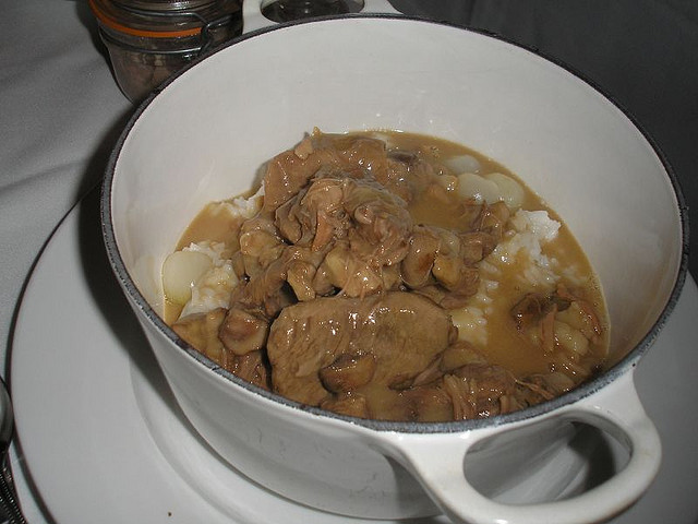 Blanquette de veau aux champignons