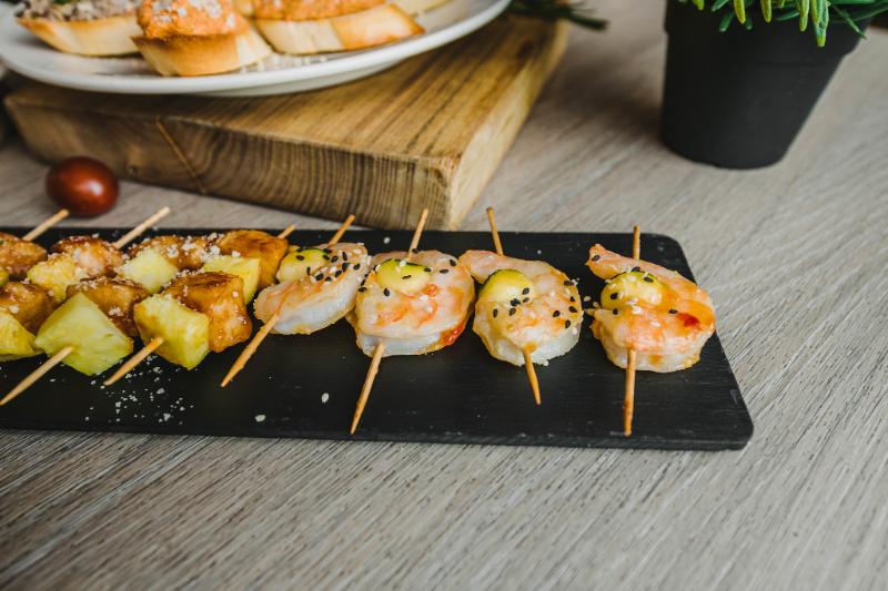 Bouchées au fruits de mer