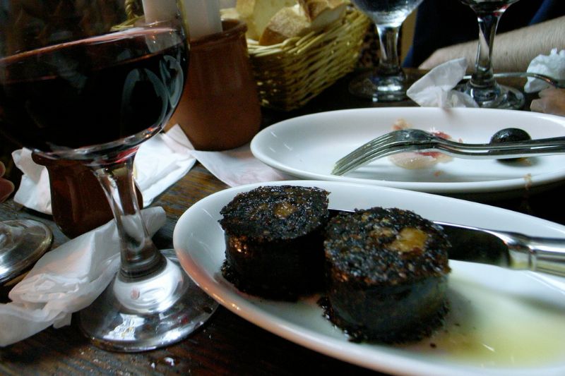 Boudin noir à la poêle