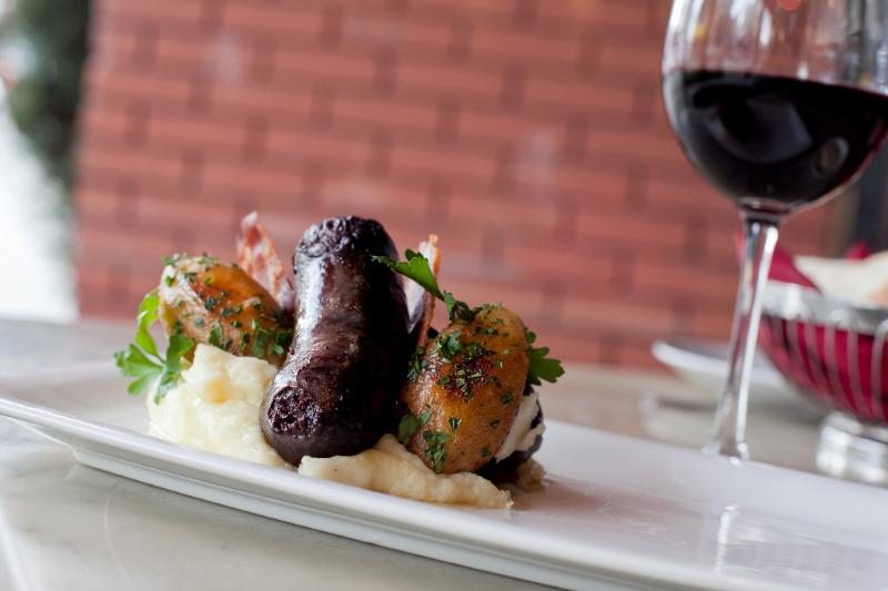 Boudin noir aux pommes de terre