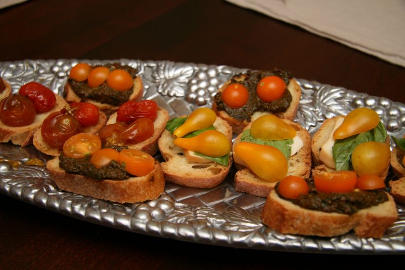 Bruschetta à la tomate