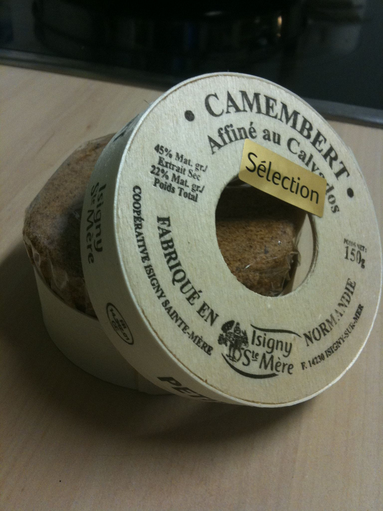 Camembert au calvados