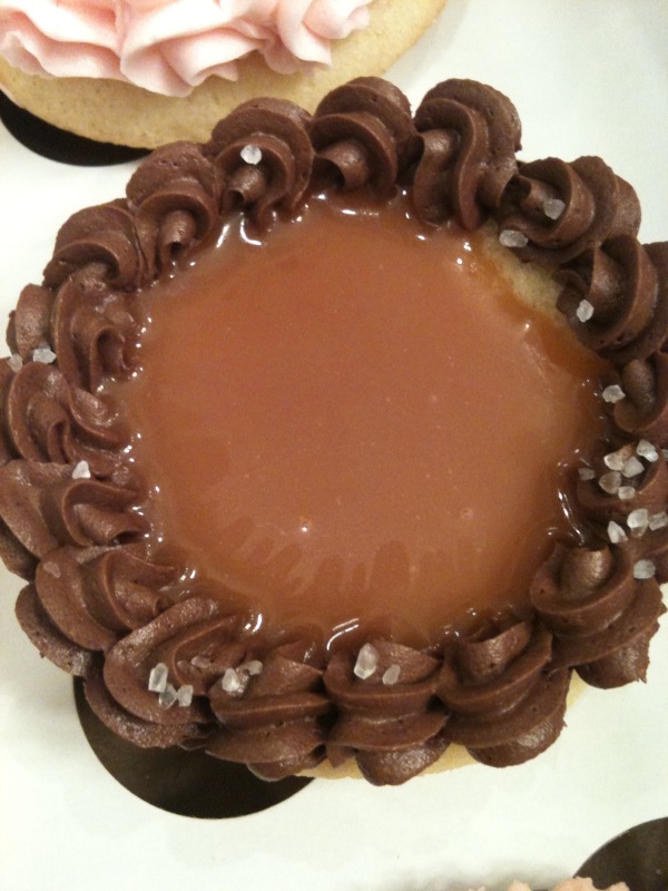 Marquise au chocolat sauce caramel