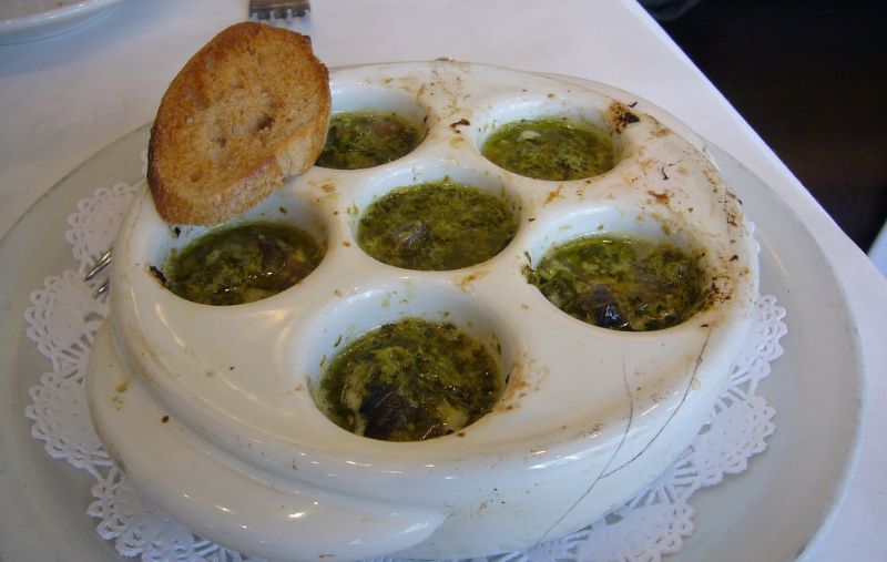 Cassolette d’escargots