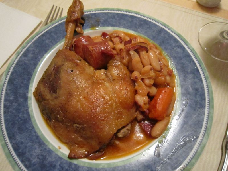 Cassoulet au confit de canard