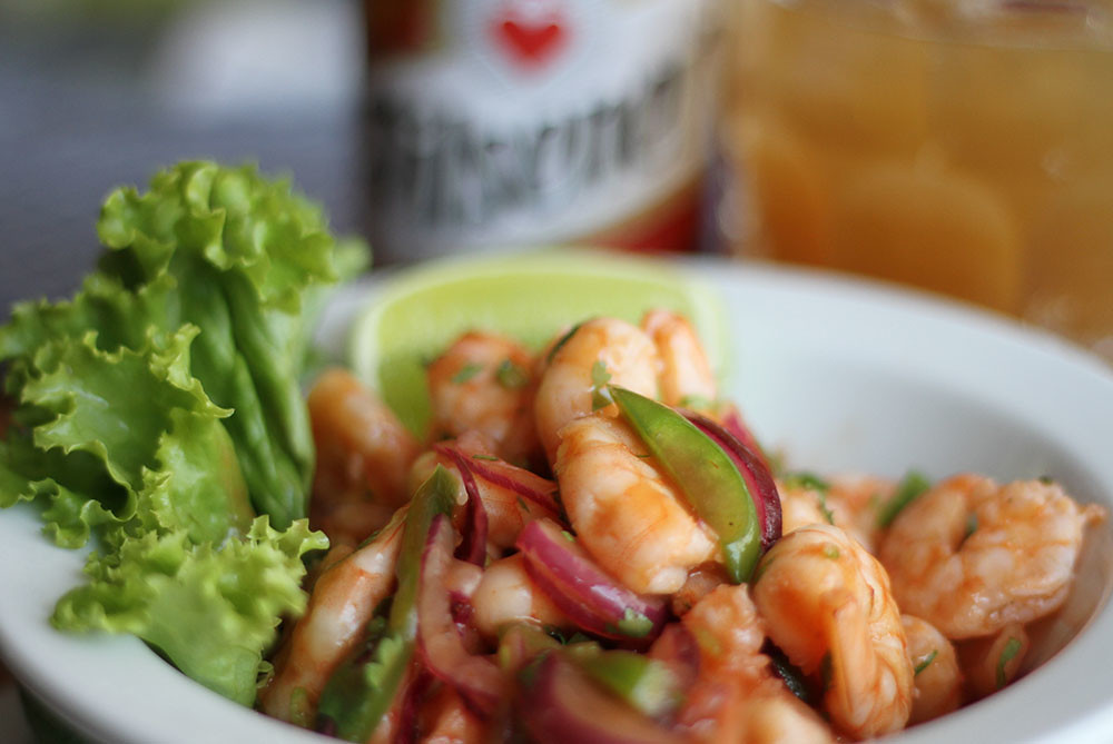 Ceviche de crevettes