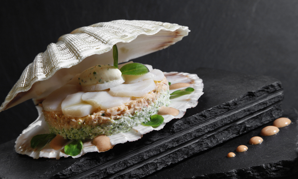 Coquilles de fruits de mer