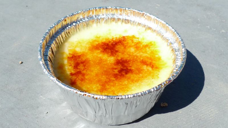 Crème brûlée à la vanille