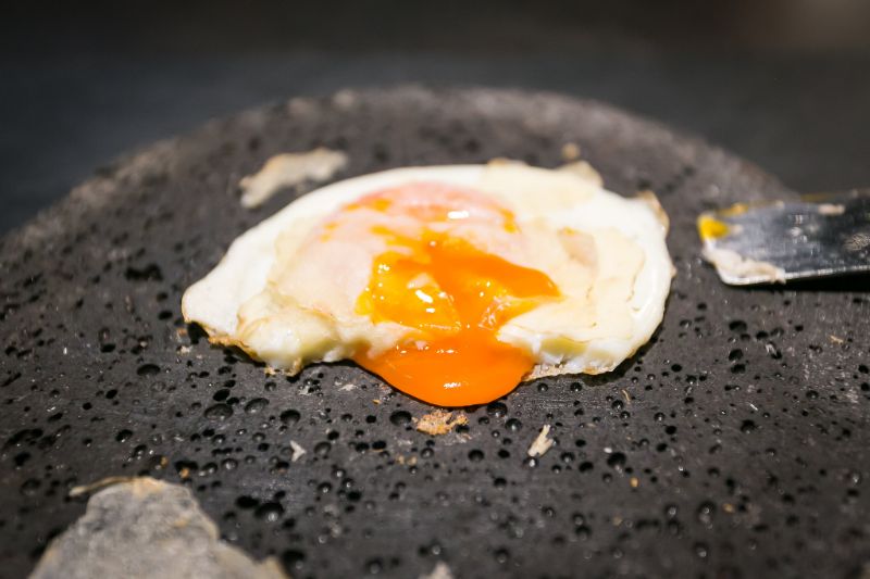 Omelette à la truffe blanche