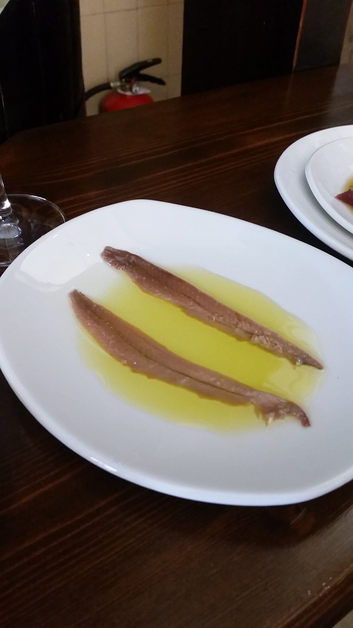 Filets d’anchois à l’huile d’olive