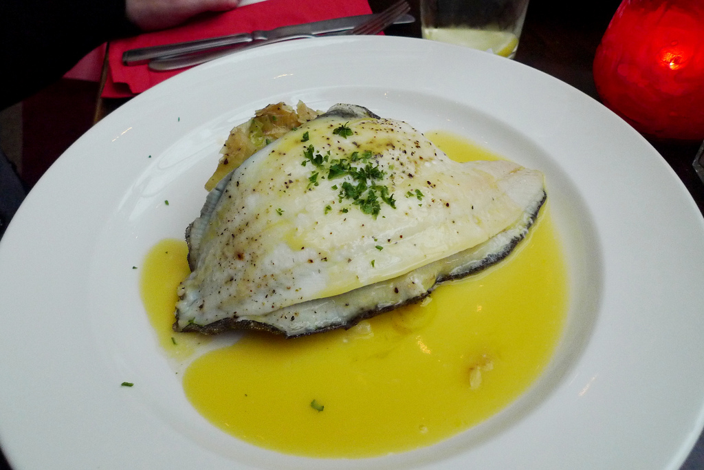 Filet de sole à la normande