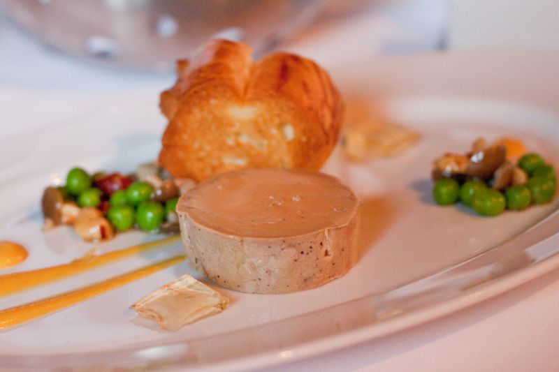 Foie gras d’oie frais au torchon - Photo de Kevin Tao - 101Pairing.com