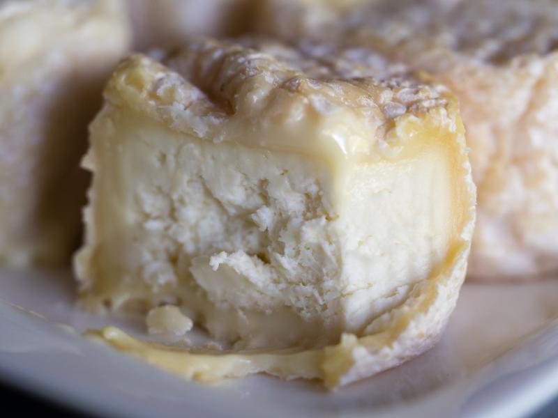 Tarte au fromage de chèvre et au cresson