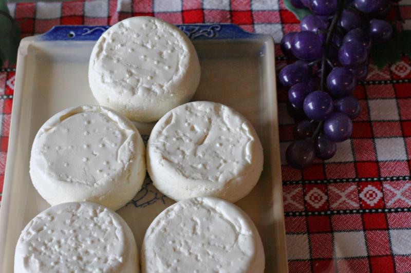 Salade de fromage de chèvre frais