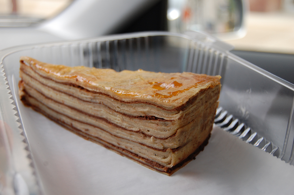 Gâteau de crêpes à la pomme