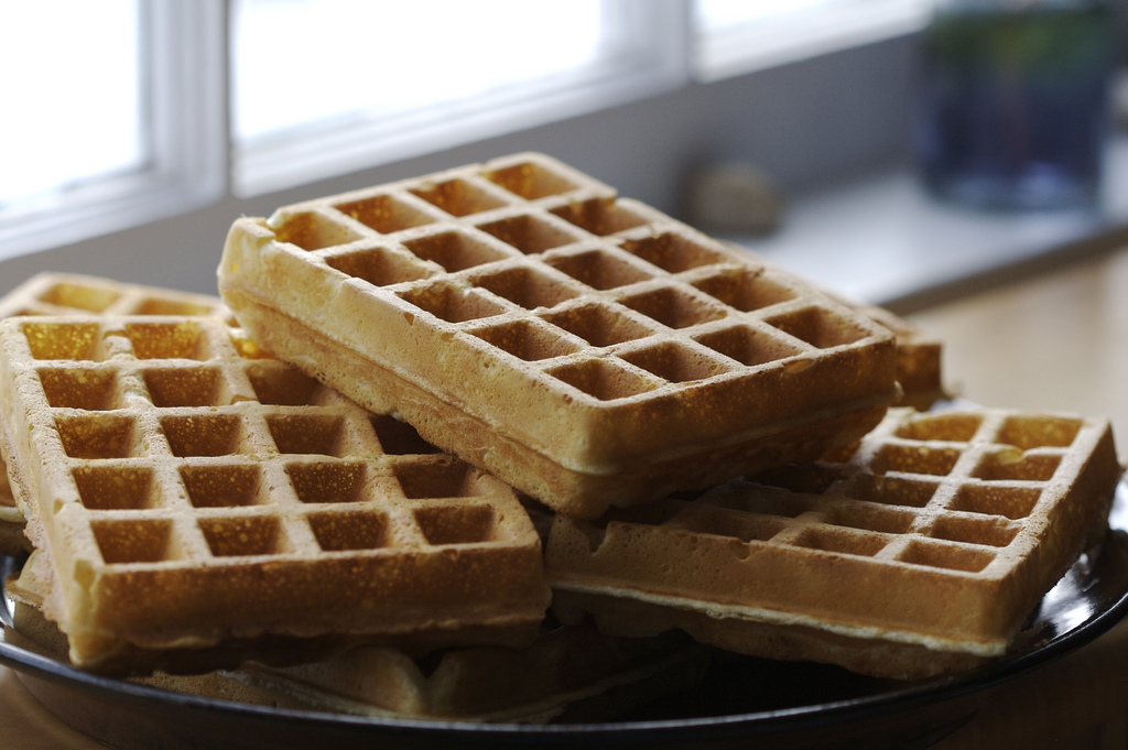 Gaufre au Maroilles