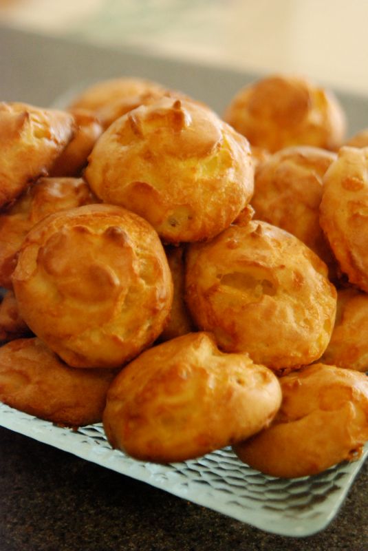 Gougères au Comté