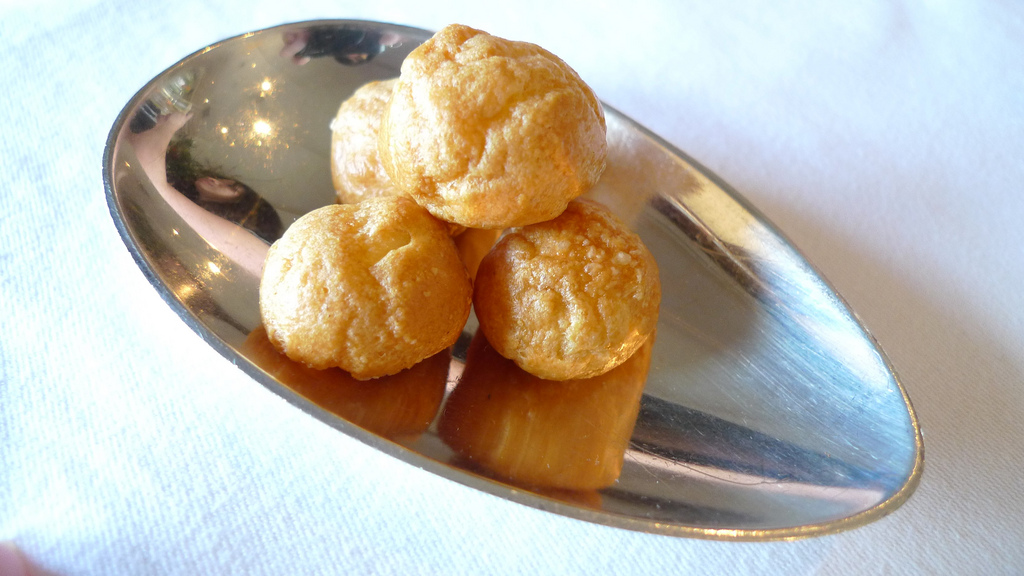 Gougères au Maroilles