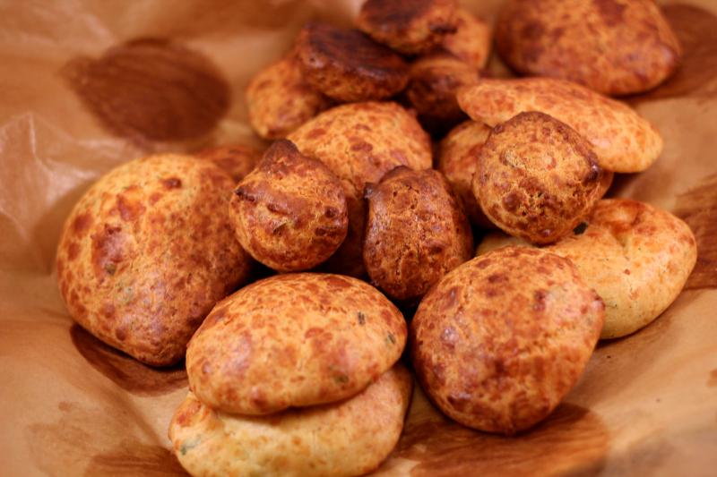 Gougères au fromage de chèvre