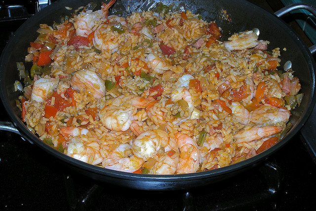 Jambalaya aux crevettes