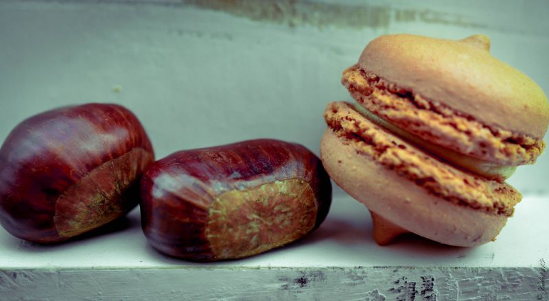 Macarons à la châtaigne