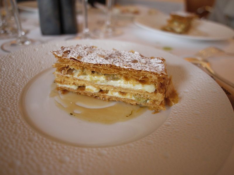 Mille-feuille à la vanille