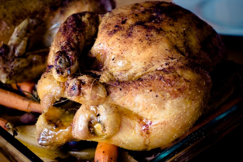 Poularde à l’ivoire