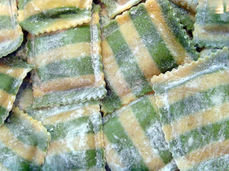 Raviolis aux épinards et à la ricotta