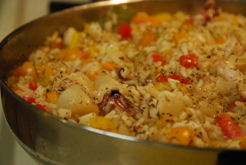 Risotto de coques