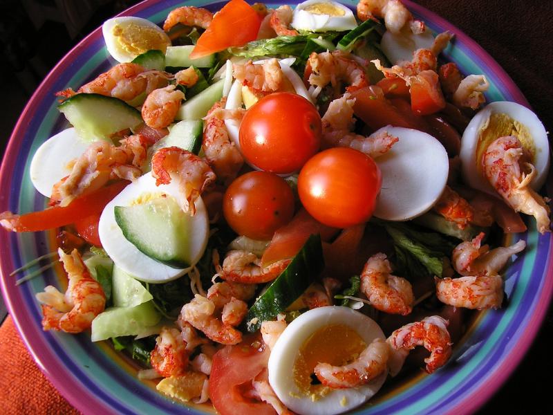 Salade d’écrevisses