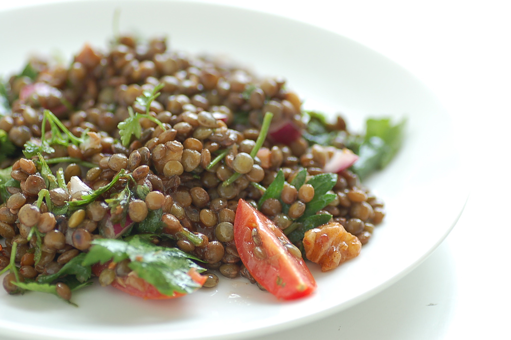 Salade de lentilles