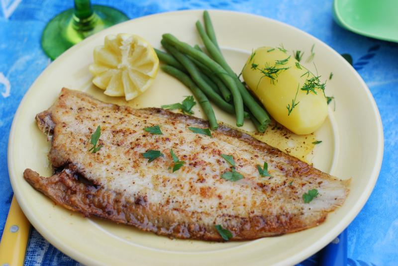 Filet de sole sauce meunière