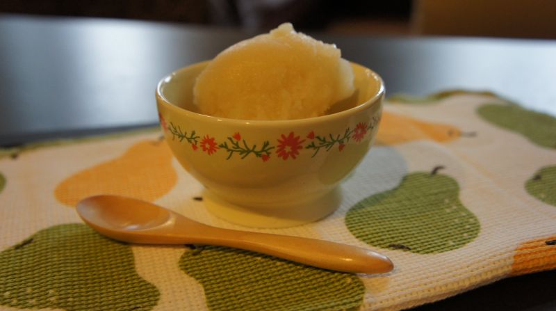 Sorbet à la poire