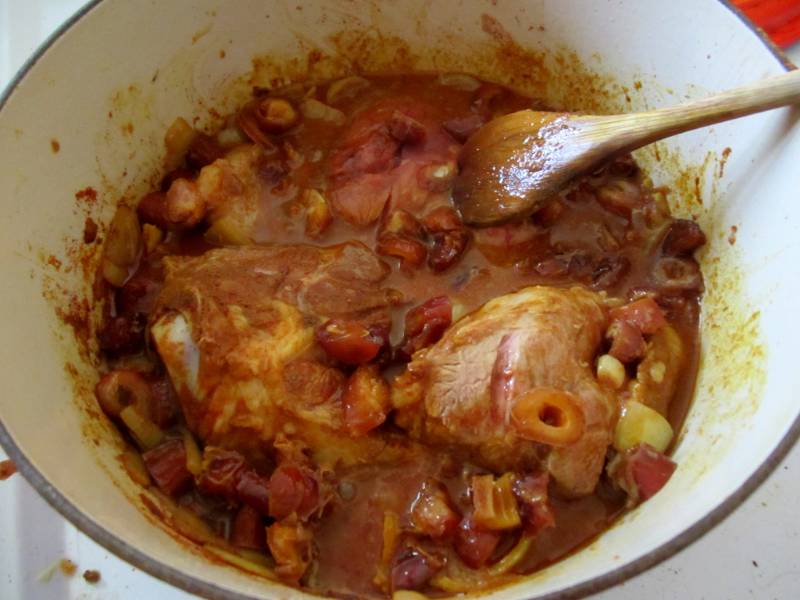 Tajine d’agneau aux abricots