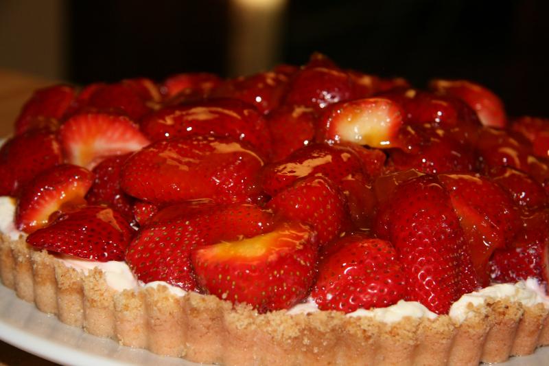 Tarte à la fraise